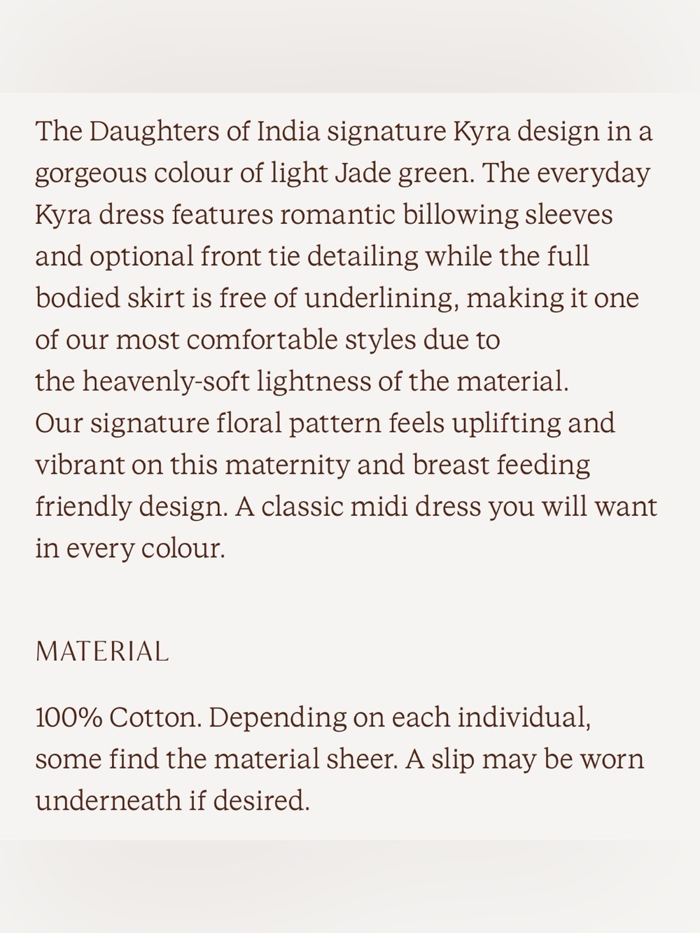 Daughters of India Kyra Midi Dress in Jade - Picture 4 of 15
